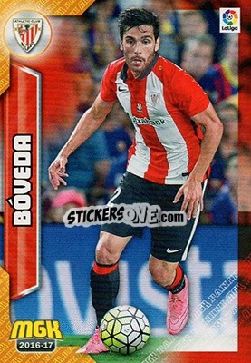 Sticker Bóveda - Liga 2016-2017. Megacracks - Panini