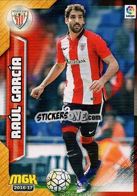Sticker Raúl García - Liga 2016-2017. Megacracks n. 42 - Panini