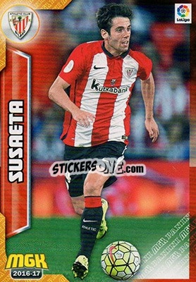 Figurina Susaeta - Liga 2016-2017. Megacracks n. 44 - Panini