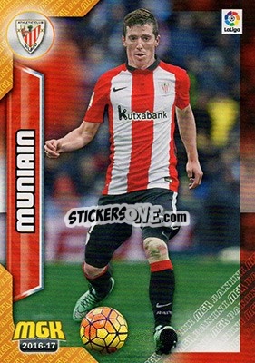 Sticker Muniain - Liga 2016-2017. Megacracks n. 45 - Panini