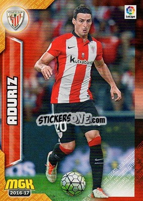 Sticker Aduriz - Liga 2016-2017. Megacracks n. 46 - Panini