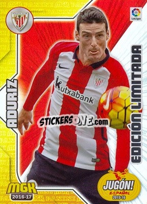 Sticker Aduriz - Liga 2016-2017. Megacracks n. 46B - Panini