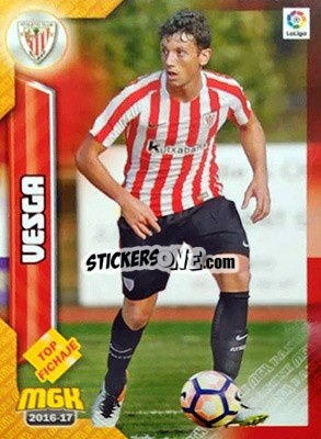 Sticker Vesga - Liga 2016-2017. Megacracks n. 50 - Panini
