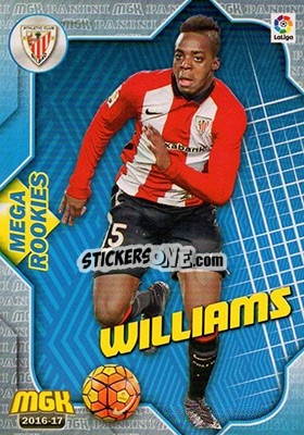 Sticker Williams - Liga 2016-2017. Megacracks - Panini