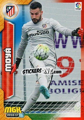 Sticker Moyá - Liga 2016-2017. Megacracks - Panini