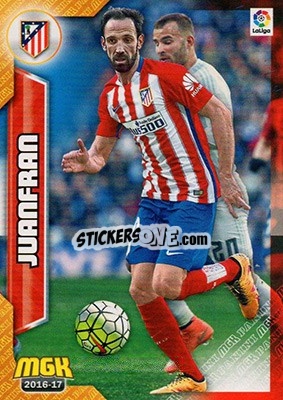 Sticker Juanfran - Liga 2016-2017. Megacracks - Panini