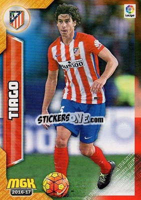 Sticker Tiago Mendes - Liga 2016-2017. Megacracks n. 65 - Panini