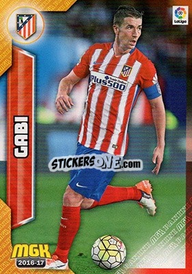 Sticker Gabi - Liga 2016-2017. Megacracks - Panini