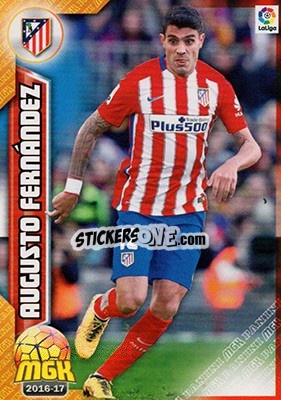 Sticker Augusto Fernández - Liga 2016-2017. Megacracks - Panini