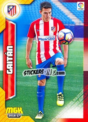 Cromo Gaitán - Liga 2016-2017. Megacracks - Panini