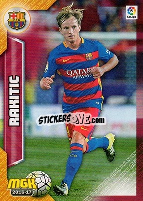 Sticker Rakitic - Liga 2016-2017. Megacracks n. 93 - Panini