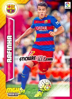 Sticker Rafinha - Liga 2016-2017. Megacracks n. 96 - Panini