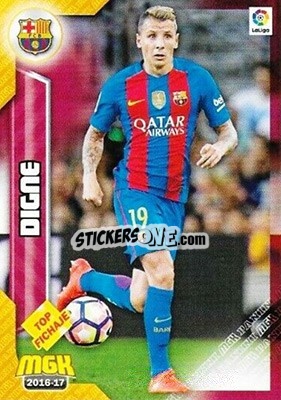 Sticker Digne - Liga 2016-2017. Megacracks n. 104 - Panini