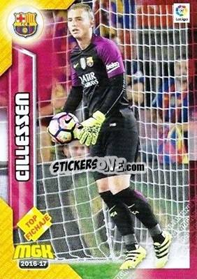 Figurina Cillessen - Liga 2016-2017. Megacracks - Panini