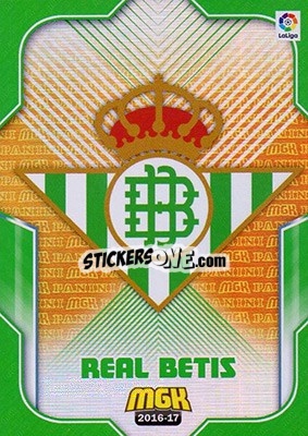 Sticker Escudo Betis - Liga 2016-2017. Megacracks - Panini