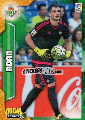 Sticker Adán - Liga 2016-2017. Megacracks n. 111 - Panini