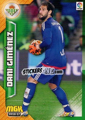 Sticker Dani Giménez - Liga 2016-2017. Megacracks - Panini