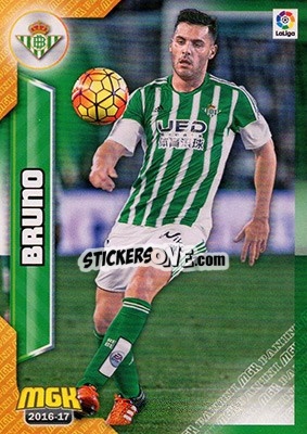 Cromo Bruno - Liga 2016-2017. Megacracks - Panini