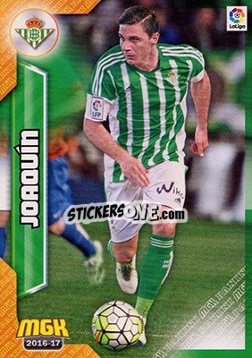 Sticker Joaquín - Liga 2016-2017. Megacracks - Panini