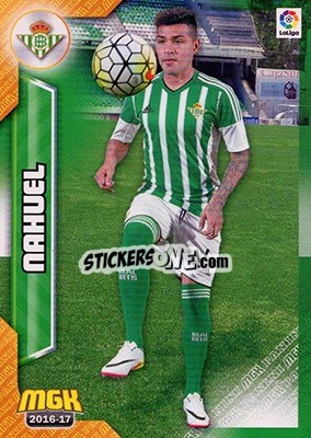 Sticker Nahuel - Liga 2016-2017. Megacracks - Panini
