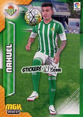 Figurina Nahuel - Liga 2016-2017. Megacracks - Panini