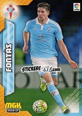 Sticker Fontás - Liga 2016-2017. Megacracks n. 141 - Panini