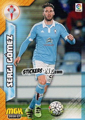 Cromo Sergi Gómez - Liga 2016-2017. Megacracks - Panini