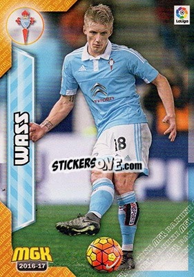Sticker Wass - Liga 2016-2017. Megacracks n. 147 - Panini