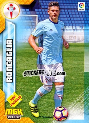 Sticker Roncaglia - Liga 2016-2017. Megacracks - Panini
