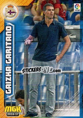 Figurina Gaizka Garitano - Liga 2016-2017. Megacracks n. 164 - Panini