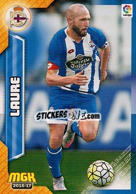 Sticker Laure - Liga 2016-2017. Megacracks - Panini