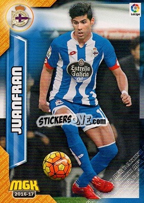 Sticker Juanfran - Liga 2016-2017. Megacracks n. 168 - Panini