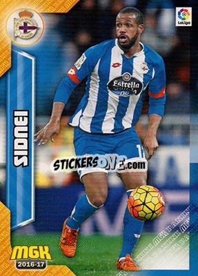 Sticker Sidnei - Liga 2016-2017. Megacracks - Panini