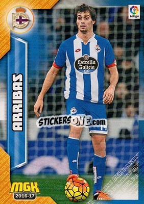 Sticker Arribas - Liga 2016-2017. Megacracks n. 170 - Panini