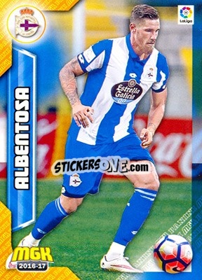 Cromo Albentosa - Liga 2016-2017. Megacracks - Panini