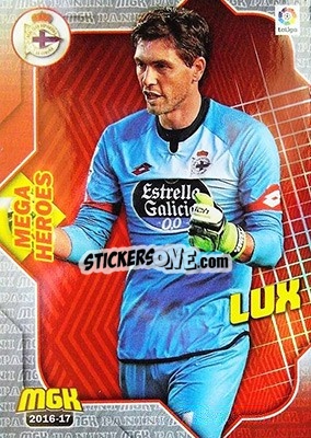 Sticker Lux - Liga 2016-2017. Megacracks - Panini