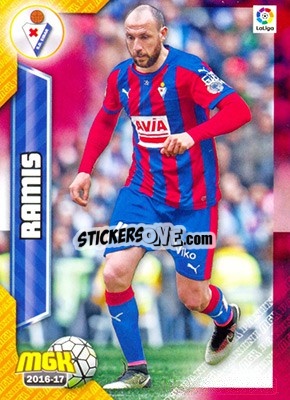 Sticker Ramis - Liga 2016-2017. Megacracks n. 196 - Panini