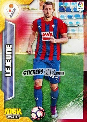 Cromo Lejeune - Liga 2016-2017. Megacracks n. 197 - Panini