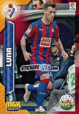 Cromo Luna - Liga 2016-2017. Megacracks - Panini