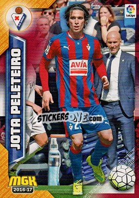 Sticker Jota Peleteiro - Liga 2016-2017. Megacracks n. 204 - Panini