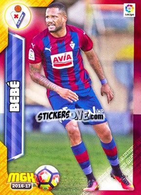 Sticker Bebé - Liga 2016-2017. Megacracks n. 207 - Panini
