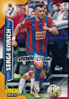 Sticker Sergi Enrich - Liga 2016-2017. Megacracks n. 210 - Panini