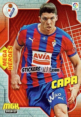 Sticker Capa - Liga 2016-2017. Megacracks n. 214 - Panini