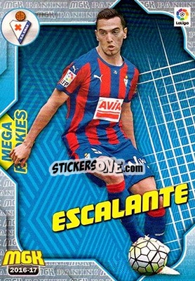 Cromo Escalante - Liga 2016-2017. Megacracks - Panini