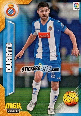 Sticker Duarte - Liga 2016-2017. Megacracks - Panini