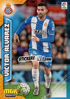 Sticker Víctor Álvarez - Liga 2016-2017. Megacracks n. 230 - Panini