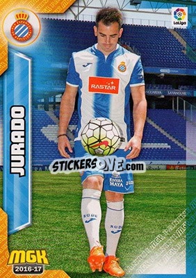 Sticker Jurado - Liga 2016-2017. Megacracks - Panini