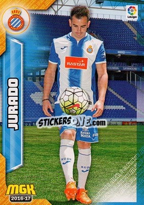 Figurina Jurado - Liga 2016-2017. Megacracks - Panini