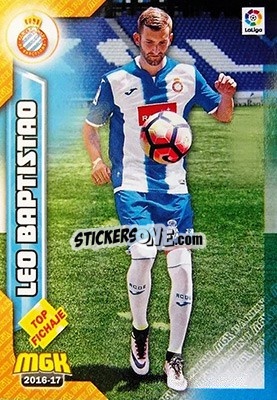 Sticker Leo Baptistao - Liga 2016-2017. Megacracks - Panini