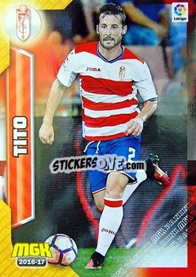 Sticker Tito - Liga 2016-2017. Megacracks n. 248 - Panini